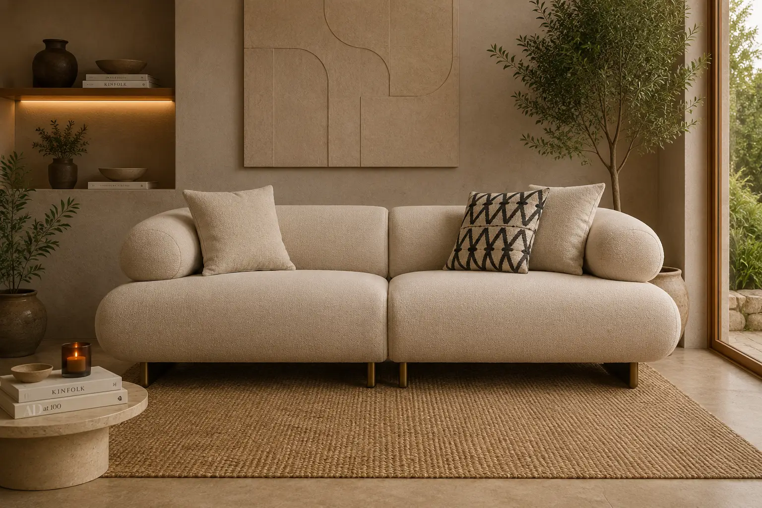 3 Seater Sofa Glamour