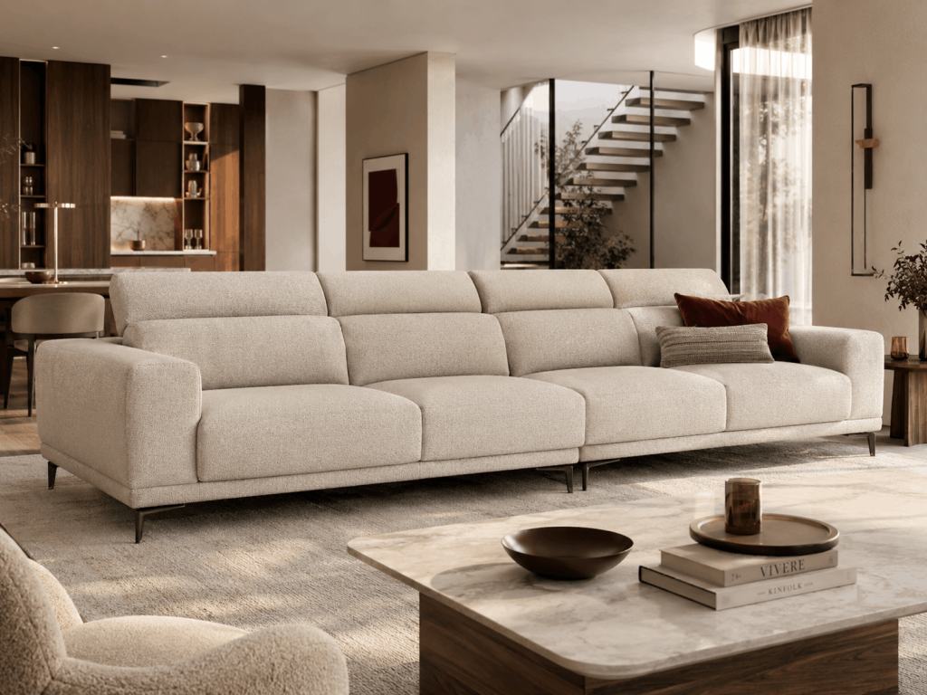 Vivere Grande 4 Seater Sofa
