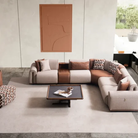 Sofa Grande Corner Set + Armchair