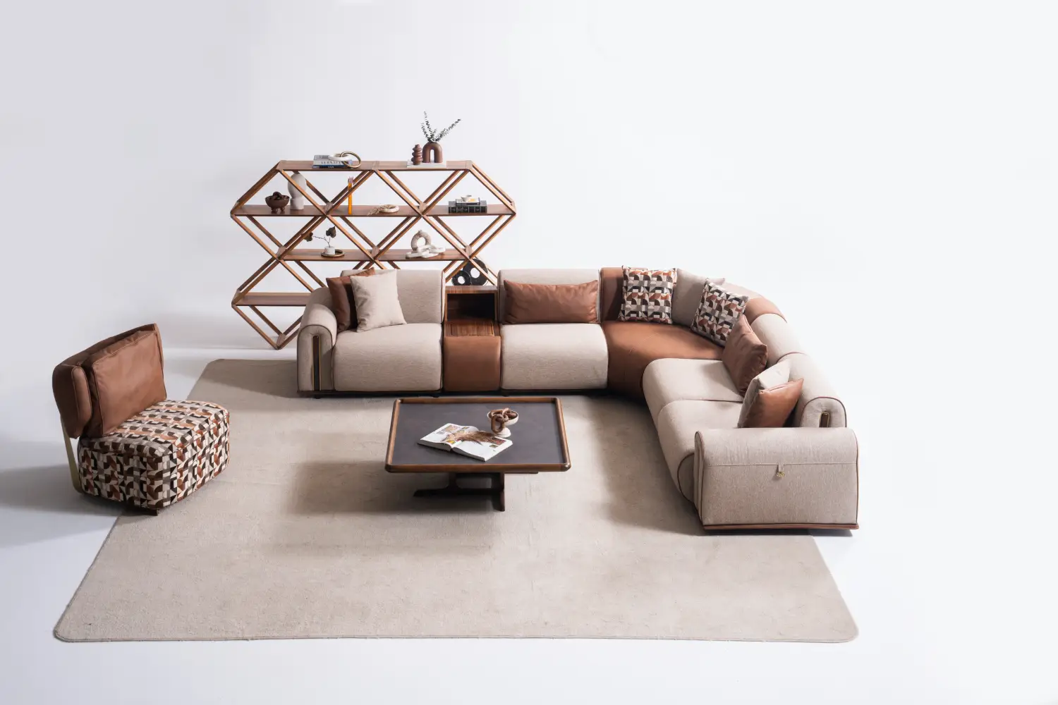 Sofa Grande Corner Set + Armchair