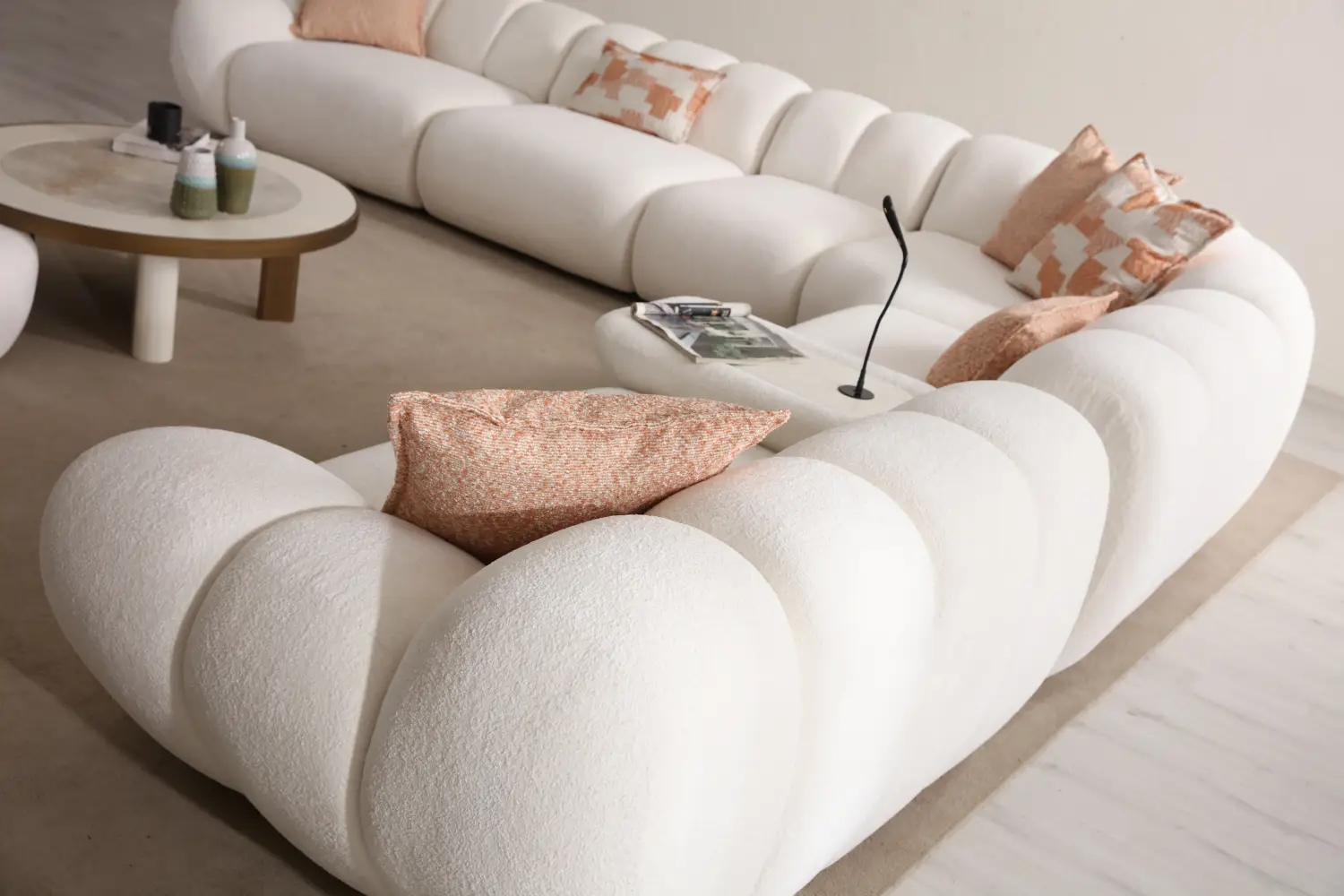 Molivo Corner Sofa + Armchair