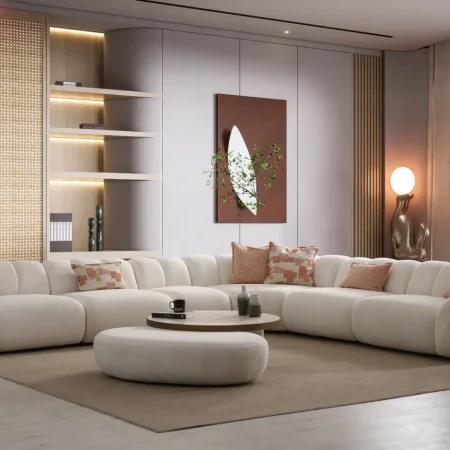 Molivo Corner Sofa + Armchair