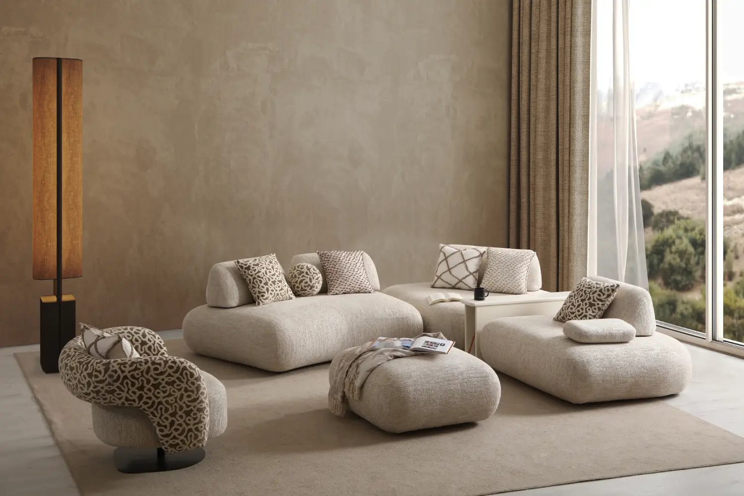 Nora Corner SET + Armchair