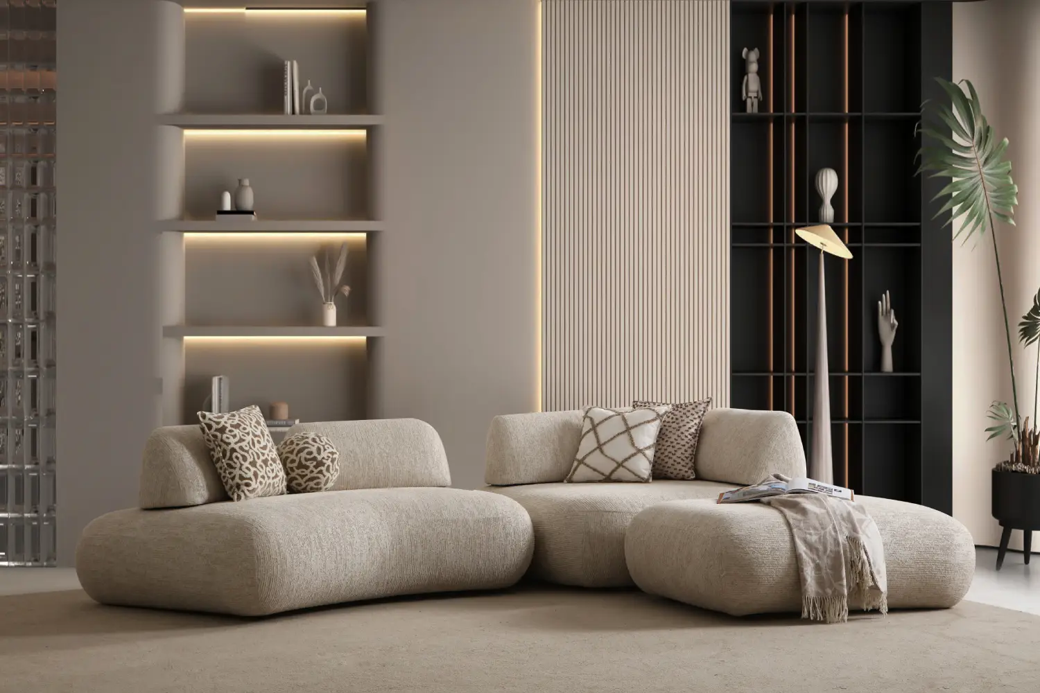 Nora Corner SET + Armchair