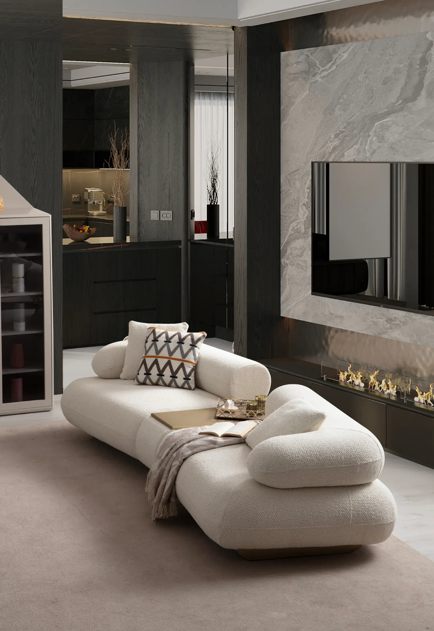 Modular Sofa Glamour – 4 Seater