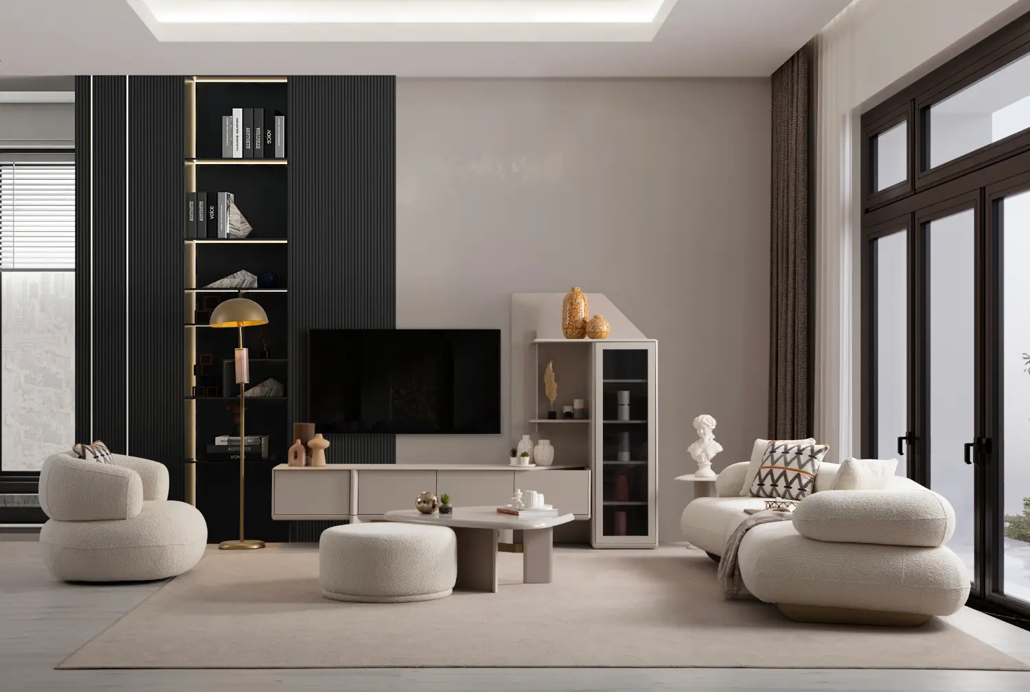 Modular Sofa Glamour – 4 Seater