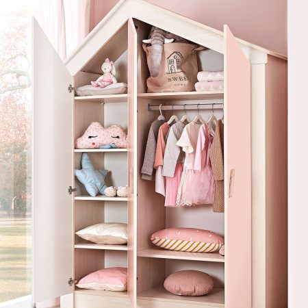 3 Door Sideboard Pink House – 3-Door Wardrobe