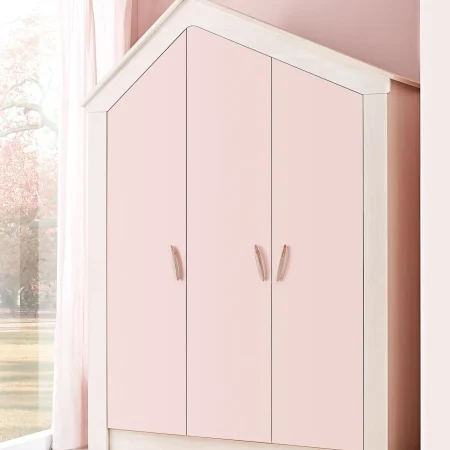 3 Door Sideboard Pink House – 3-Door Wardrobe
