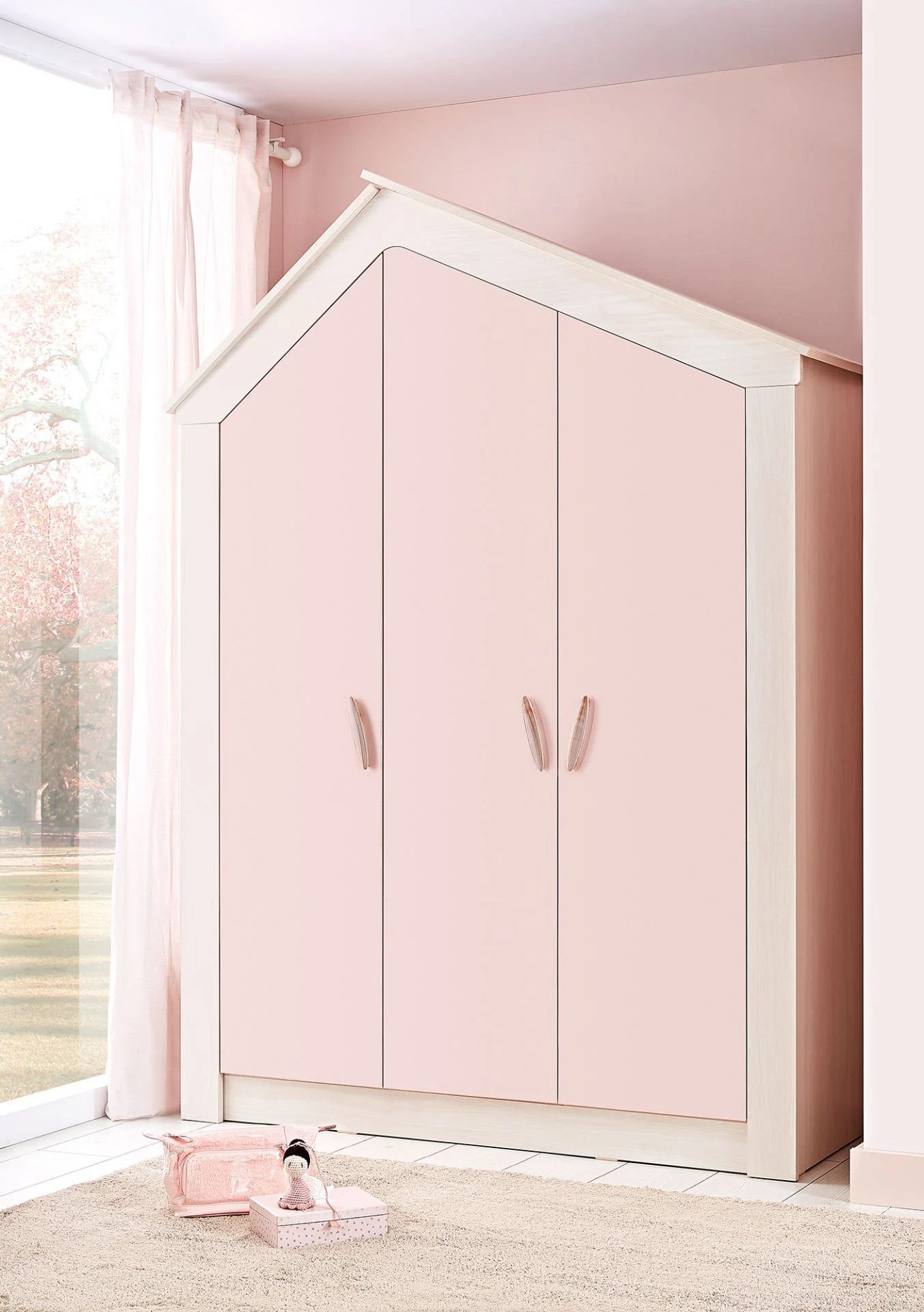 3 Door Sideboard Pink House – 3-Door Wardrobe