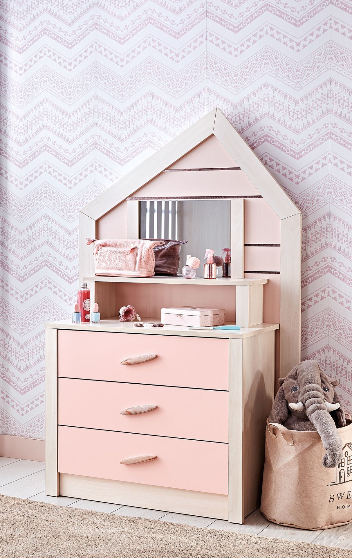 Drawer Sideboard Pink House – Dresser