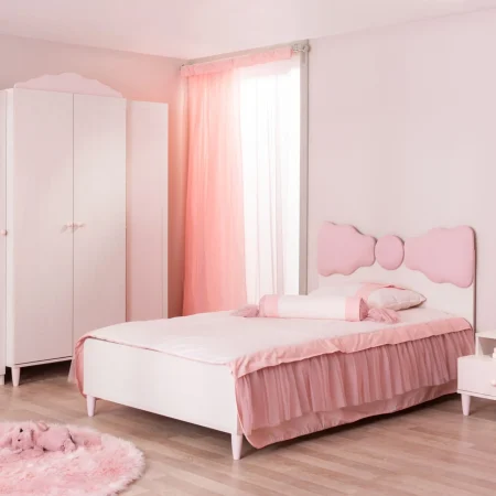 Wooden Bed Pollina – 100x200cm