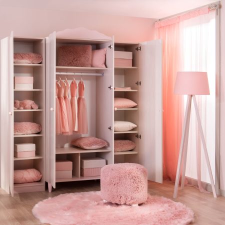 Modular Bookcase Pollina – Single-Door Wardrobe