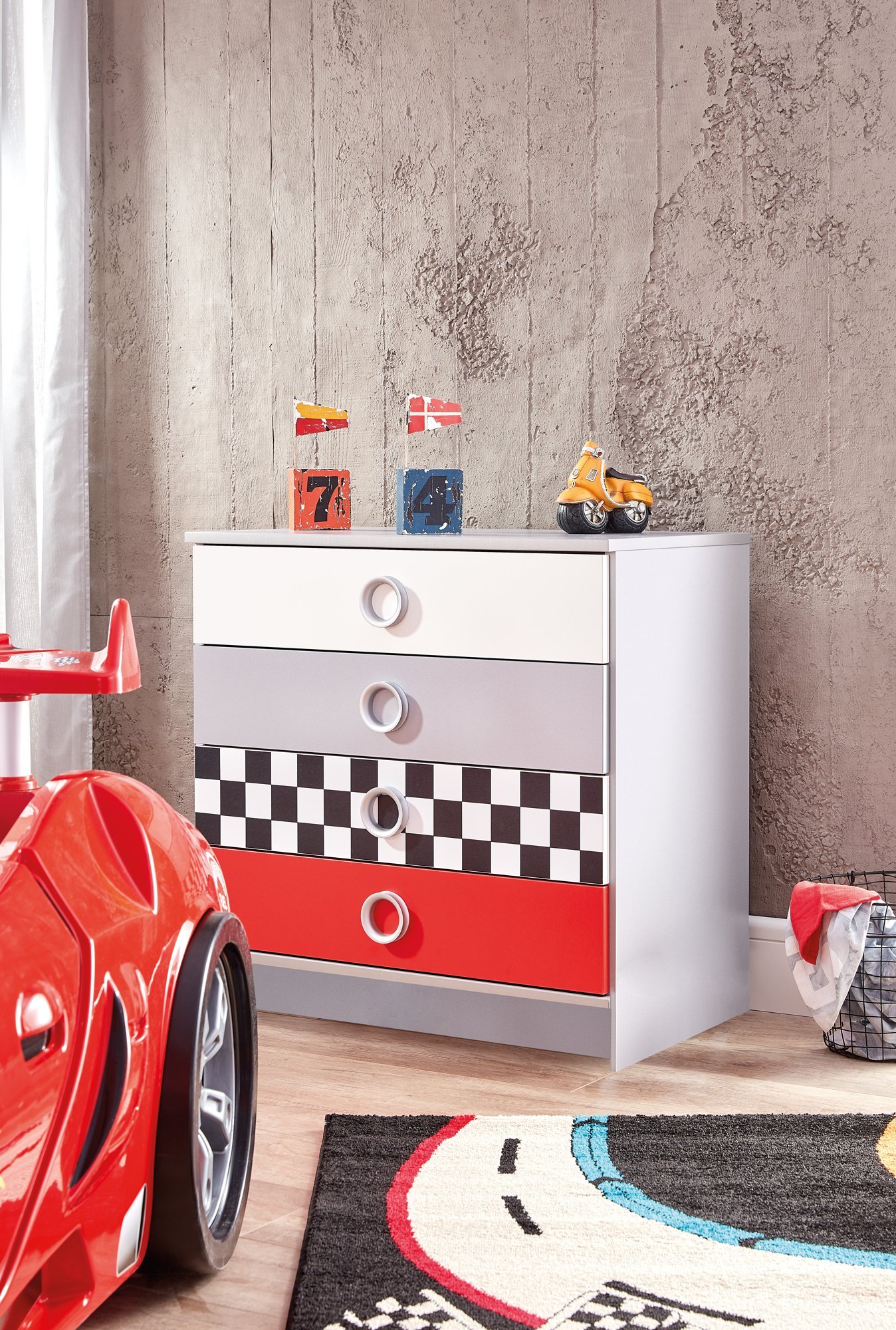 2 Door Sideboard York Sand – 2-Door Wardrobe with Drawers