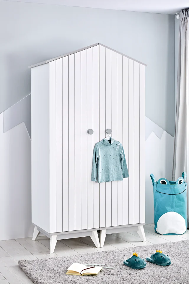 Modular Bookcase Bird House – Single-Door Wardrobe Left