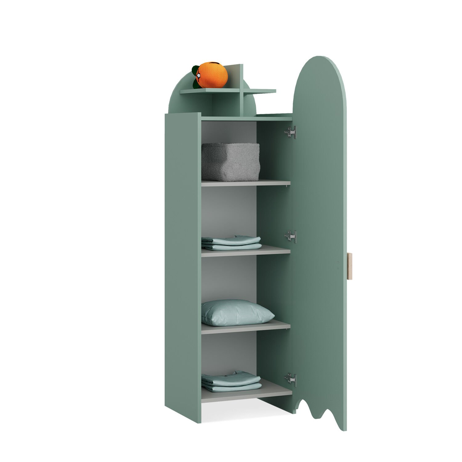 Modular Bookcase Look – Single-Door Wardrobe