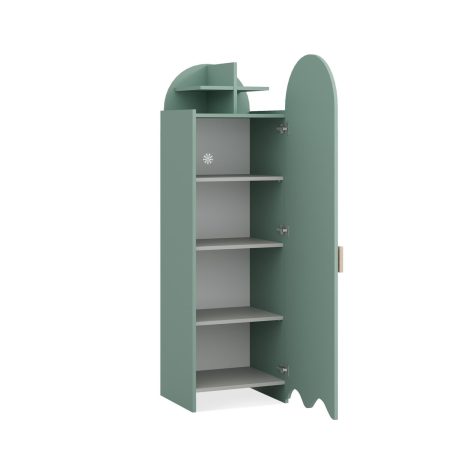 Modular Bookcase Look – Single-Door Wardrobe