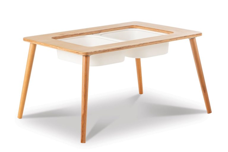 Square Side Table Woodba – Double Activity Table