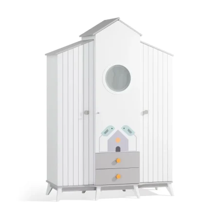 3 Door Sideboard Bird House – 3-Door Wardrobe