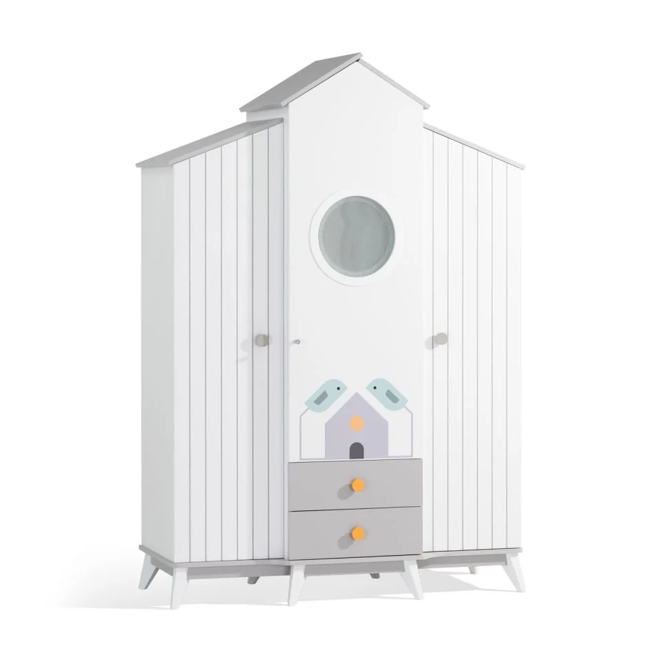 3 Door Sideboard Bird House – 3-Door Wardrobe