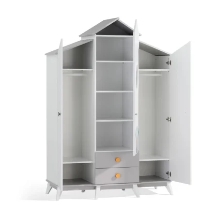 3 Door Sideboard Bird House – 3-Door Wardrobe