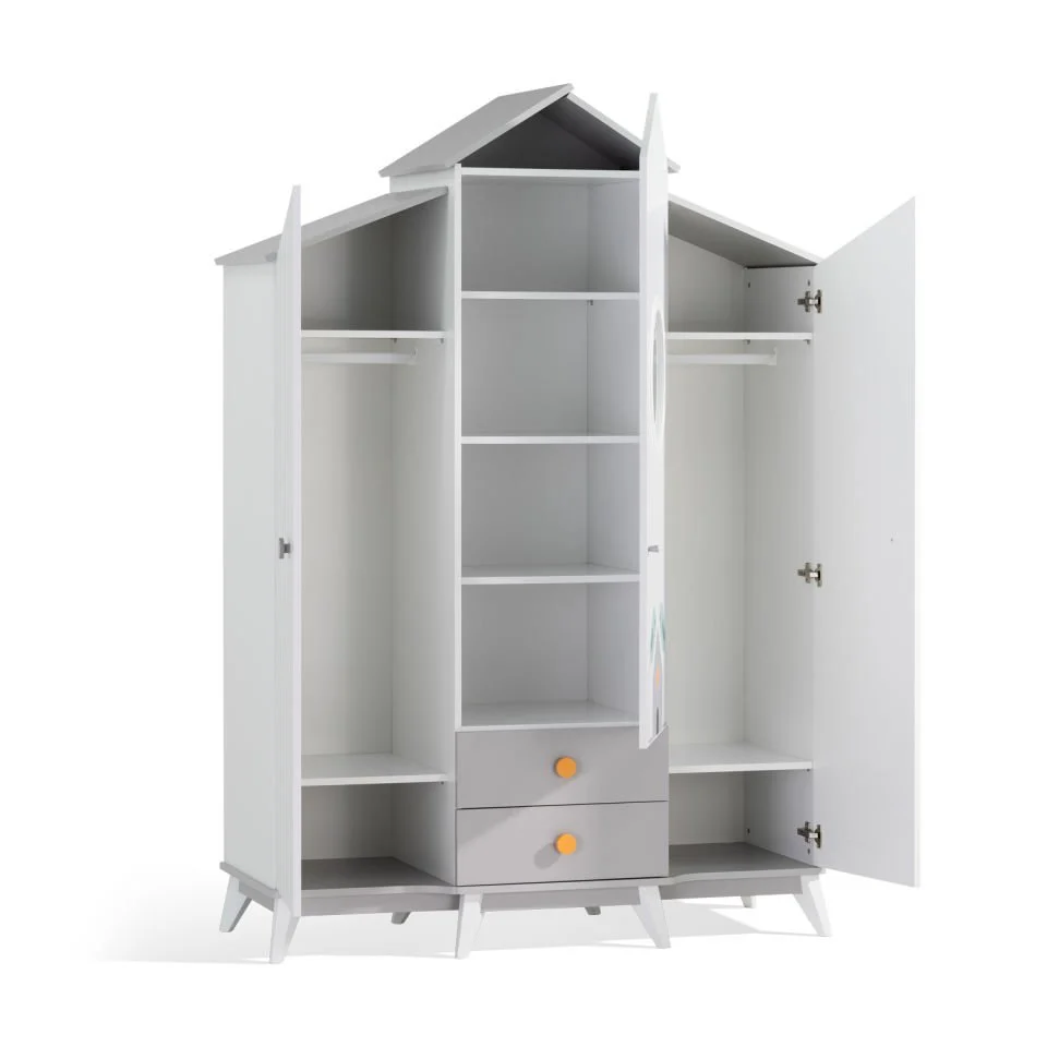 3 Door Sideboard Bird House – 3-Door Wardrobe