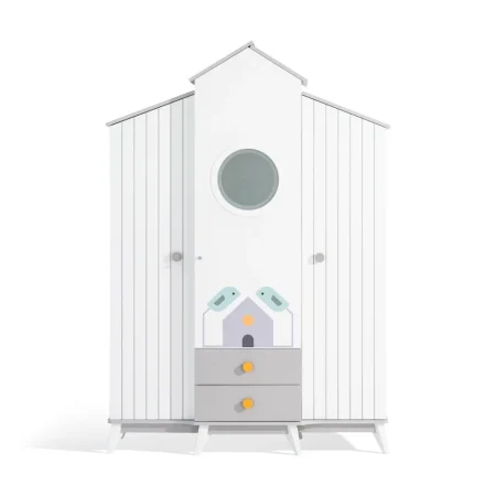 3 Door Sideboard Bird House – 3-Door Wardrobe