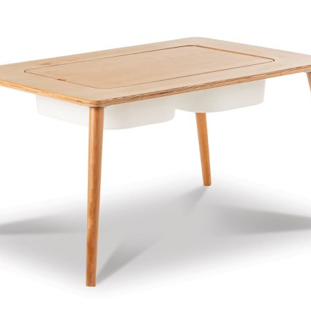 Square Side Table Woodba – Double Activity Table