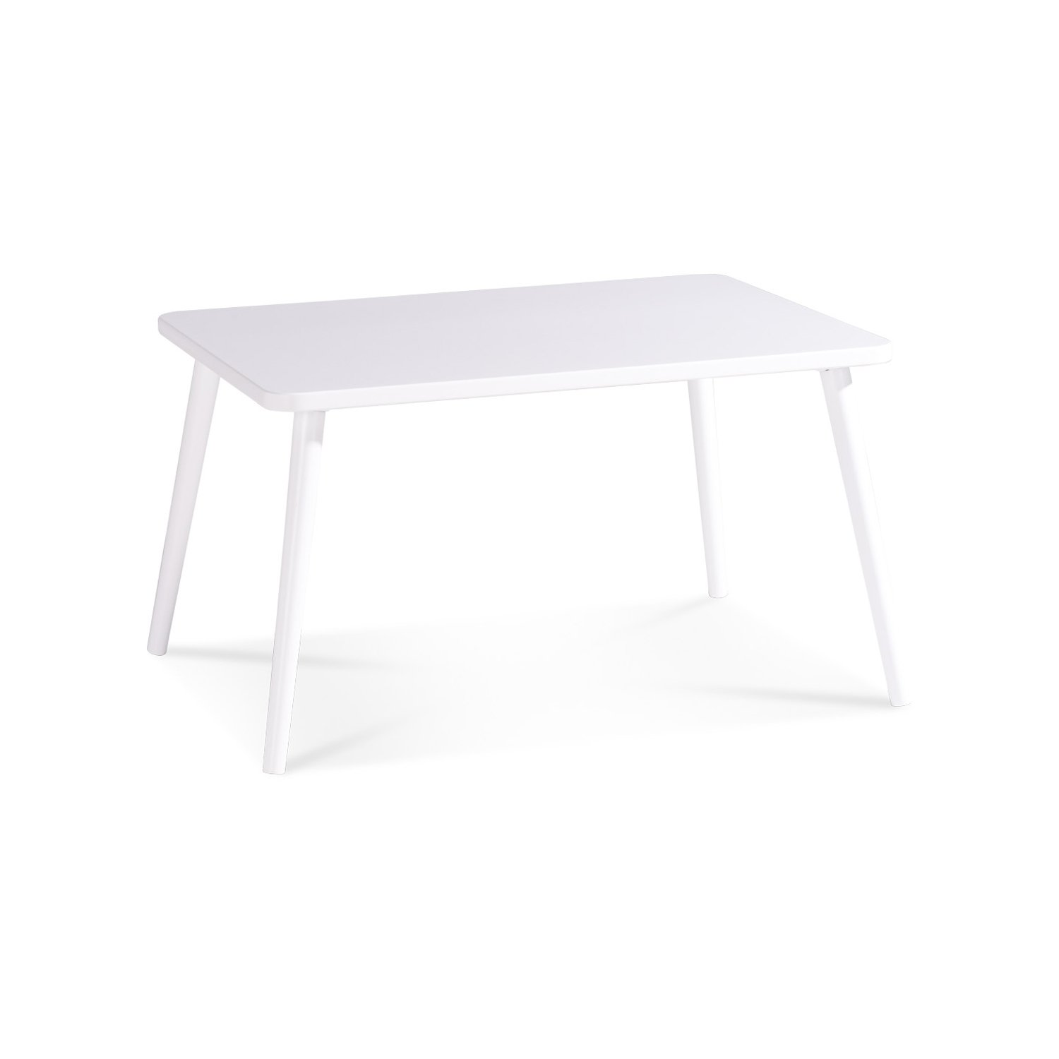 Square Side Table Woodba – White Activity Table