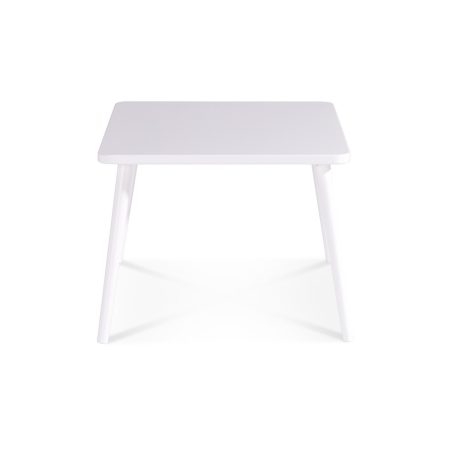 Square Side Table Woodba – White Activity Table