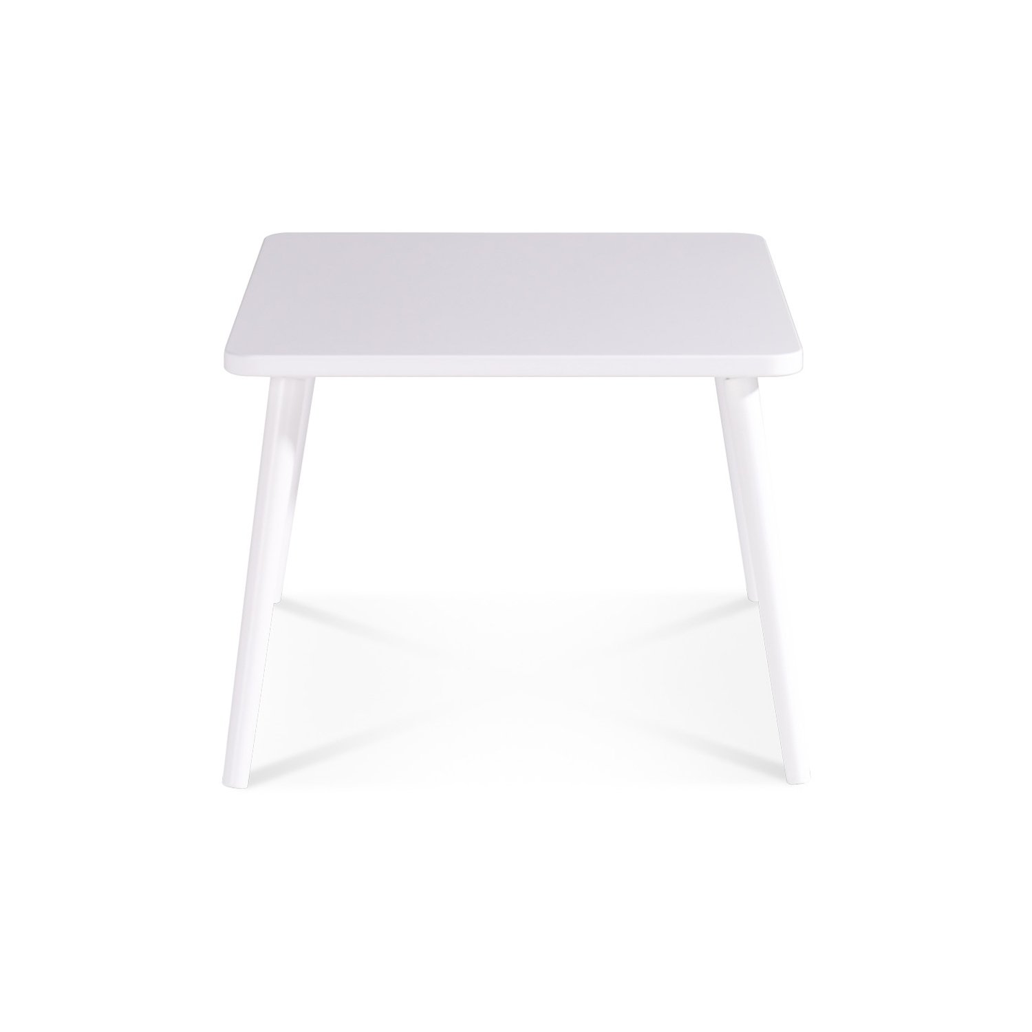 Square Side Table Woodba – White Activity Table