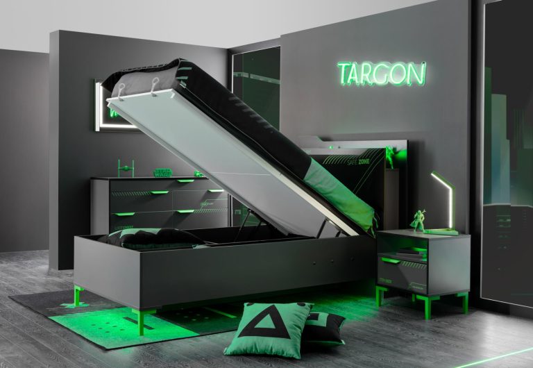 Storage Bed Targon – with Storage Base 100x200cm