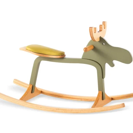 Decorative Object Woodba – Bambi Rocking Deer