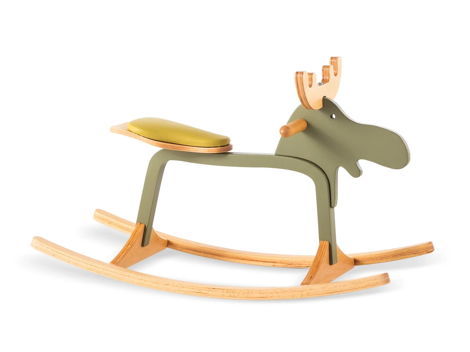 Decorative Object Woodba – Bambi Rocking Deer