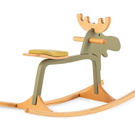 Decorative Object Woodba – Bambi Rocking Deer