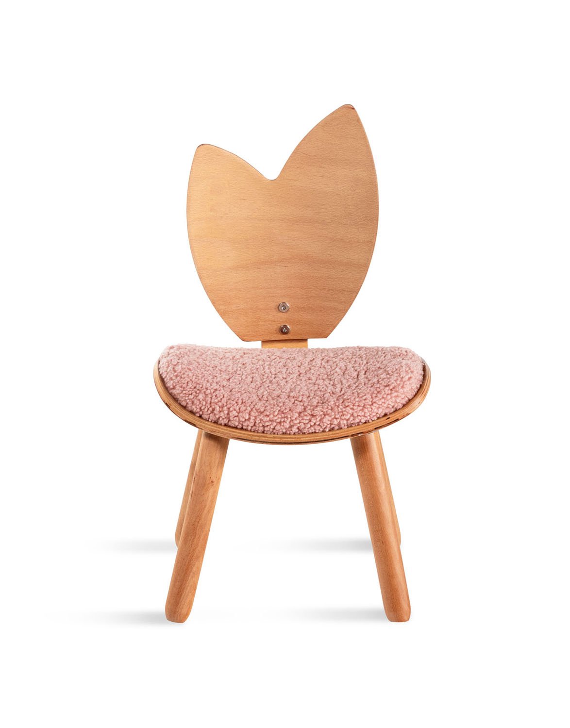 Accent Chair Woodba – Pink Leaf Chair