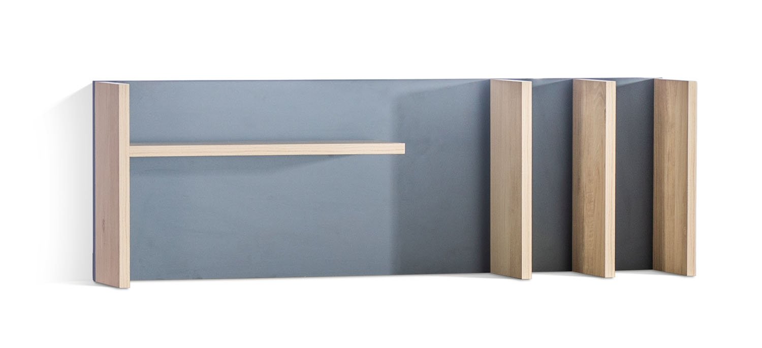 Wall-Mounted Bookcase Torino – Study Unit