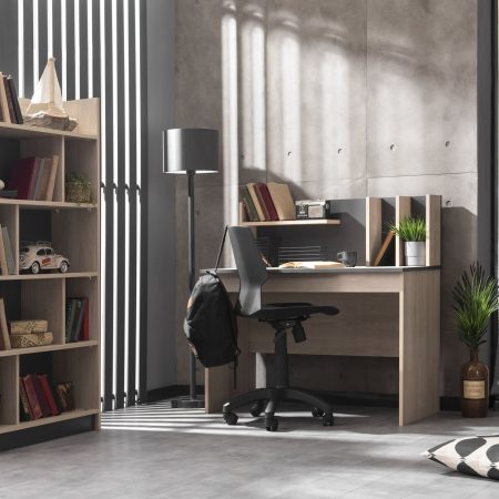 Wall-Mounted Bookcase Torino – Study Unit