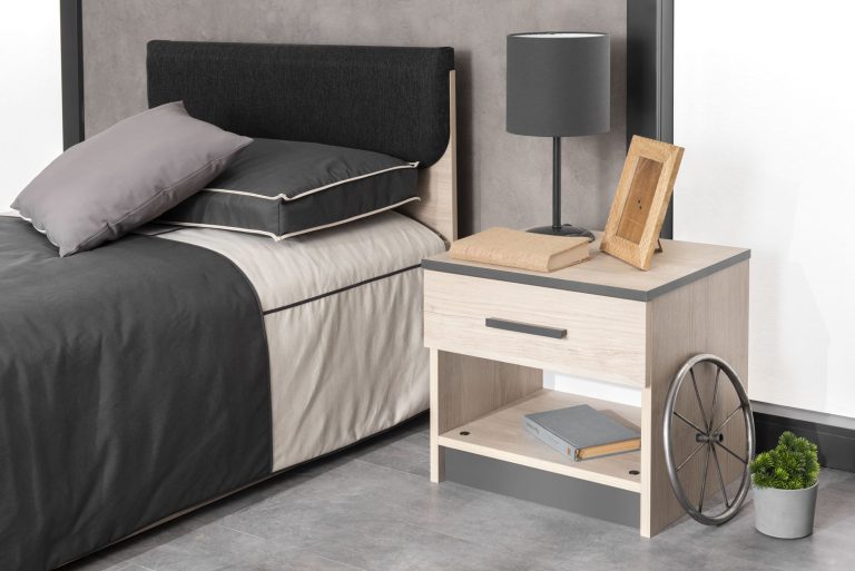 Square Side Table Torino – Nightstand