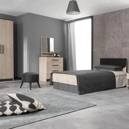 Wooden Bed Torino – 90x200cm