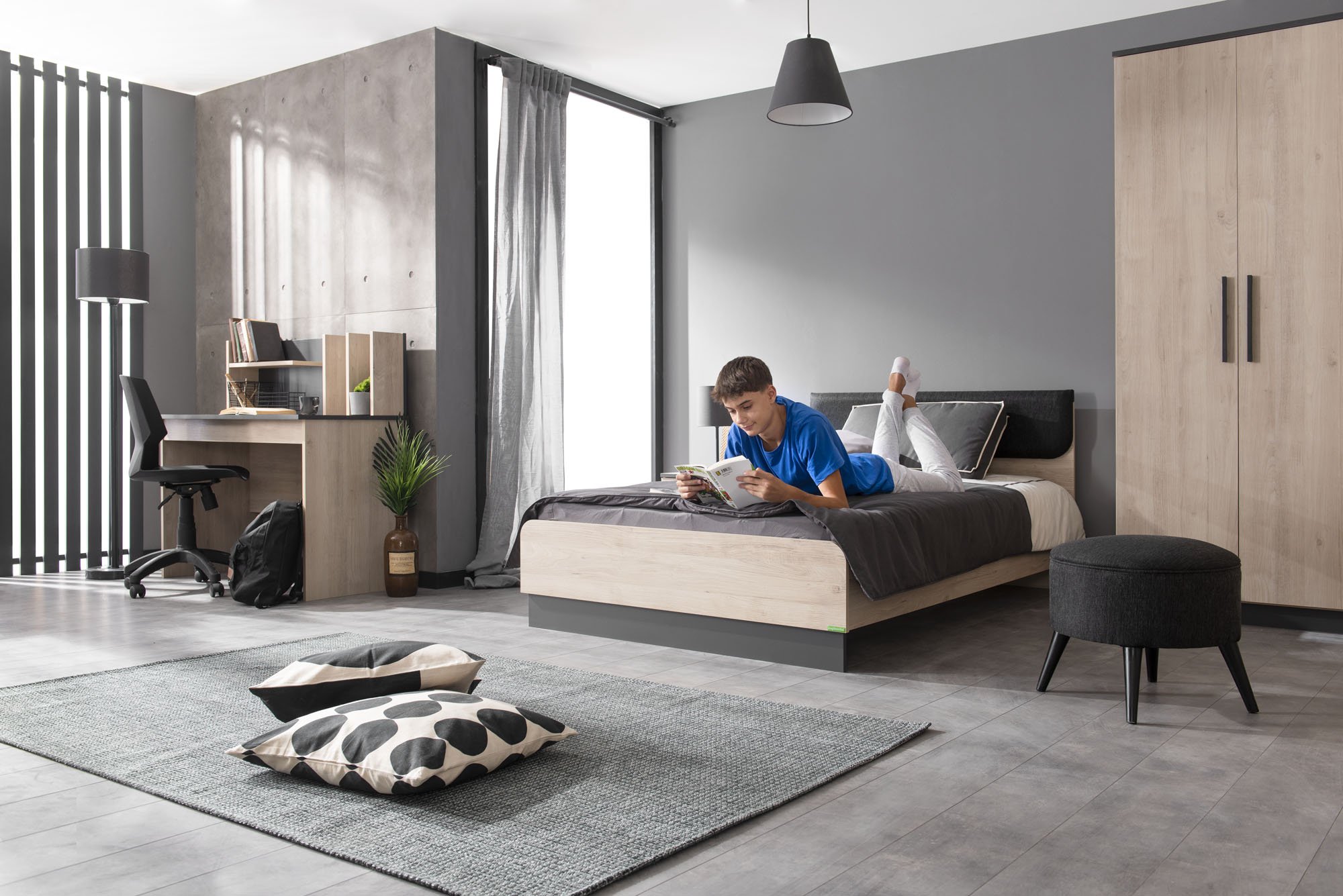 Wooden Bed Torino – 120x200cm