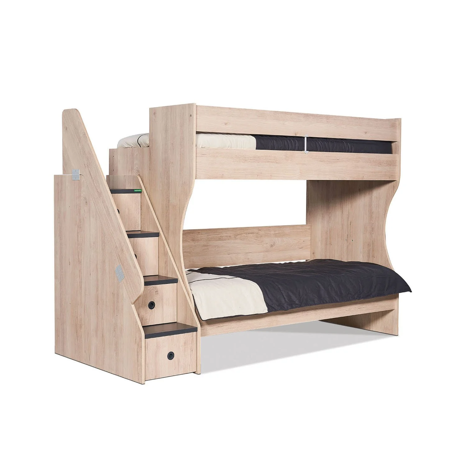 Storage Bed Torino – Bunk Bed with Drawers 90x190cm