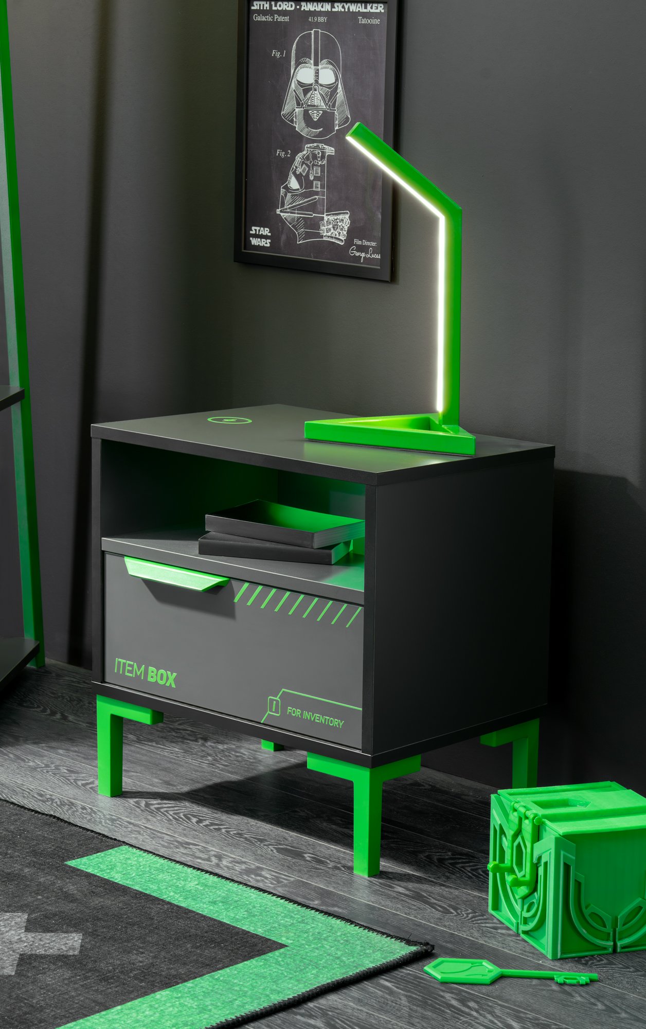 Square Side Table Targon – Nightstand Plus