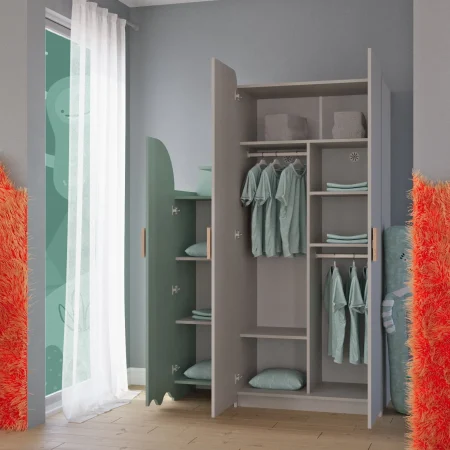3 Door Sideboard Look – 3-Door Wardrobe