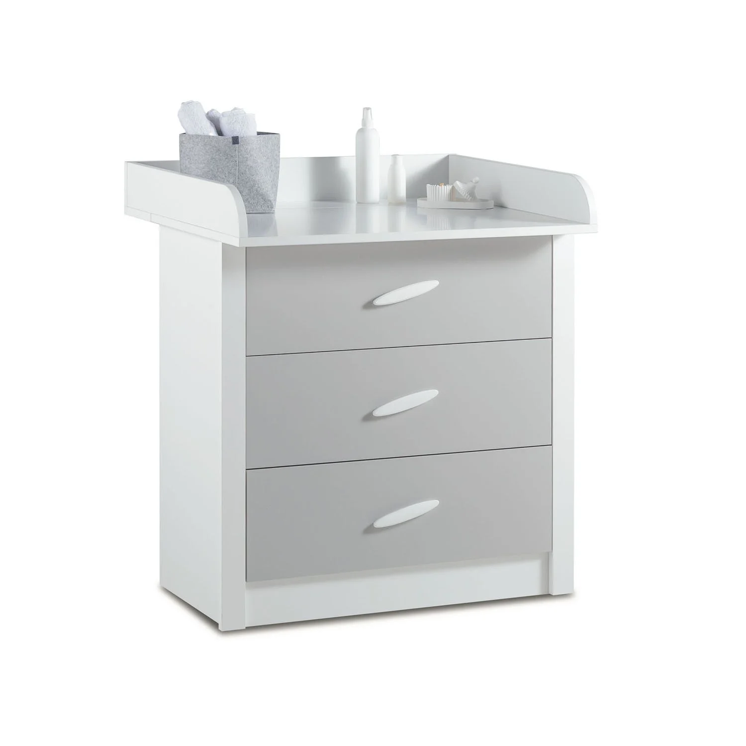 Storage Console White House – Pull-Out Trundle Unit