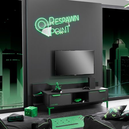 Open Bookcase Targon – Gaming Unit