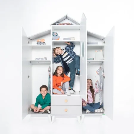 3 Door Sideboard Bird House – 3-Door Wardrobe