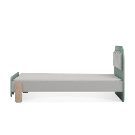 Wooden Bed Look – 100x200cm