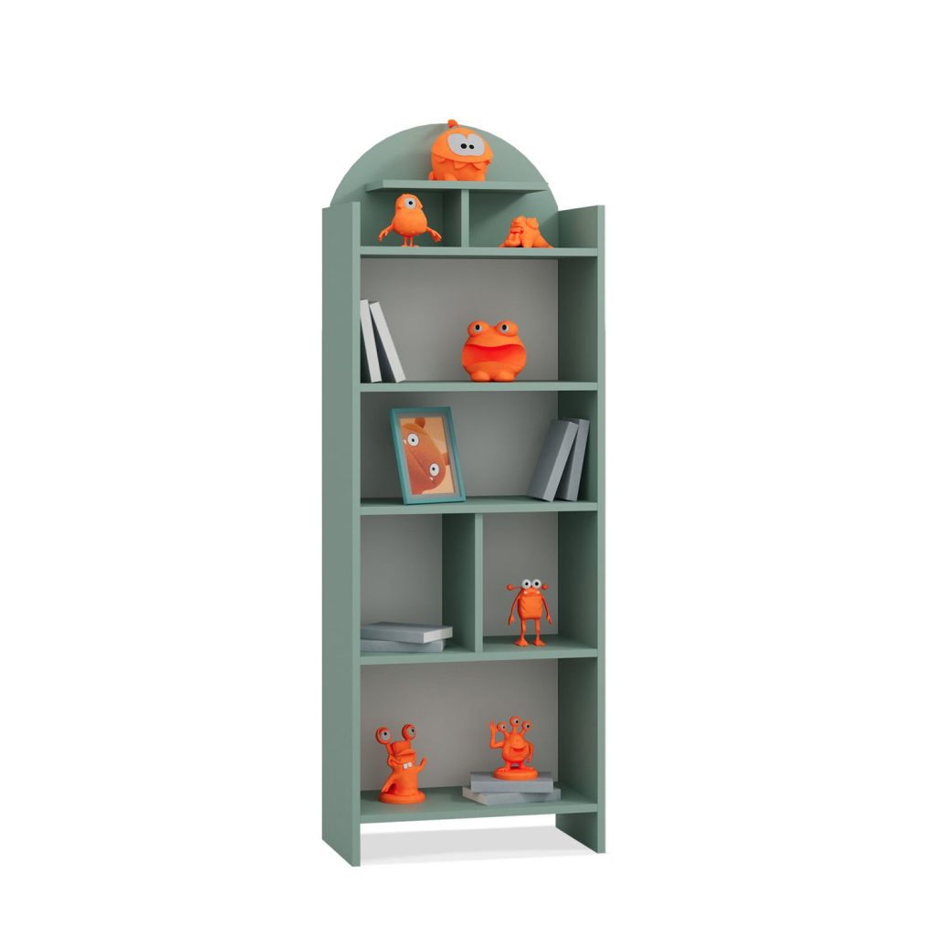 Open Bookcase Look