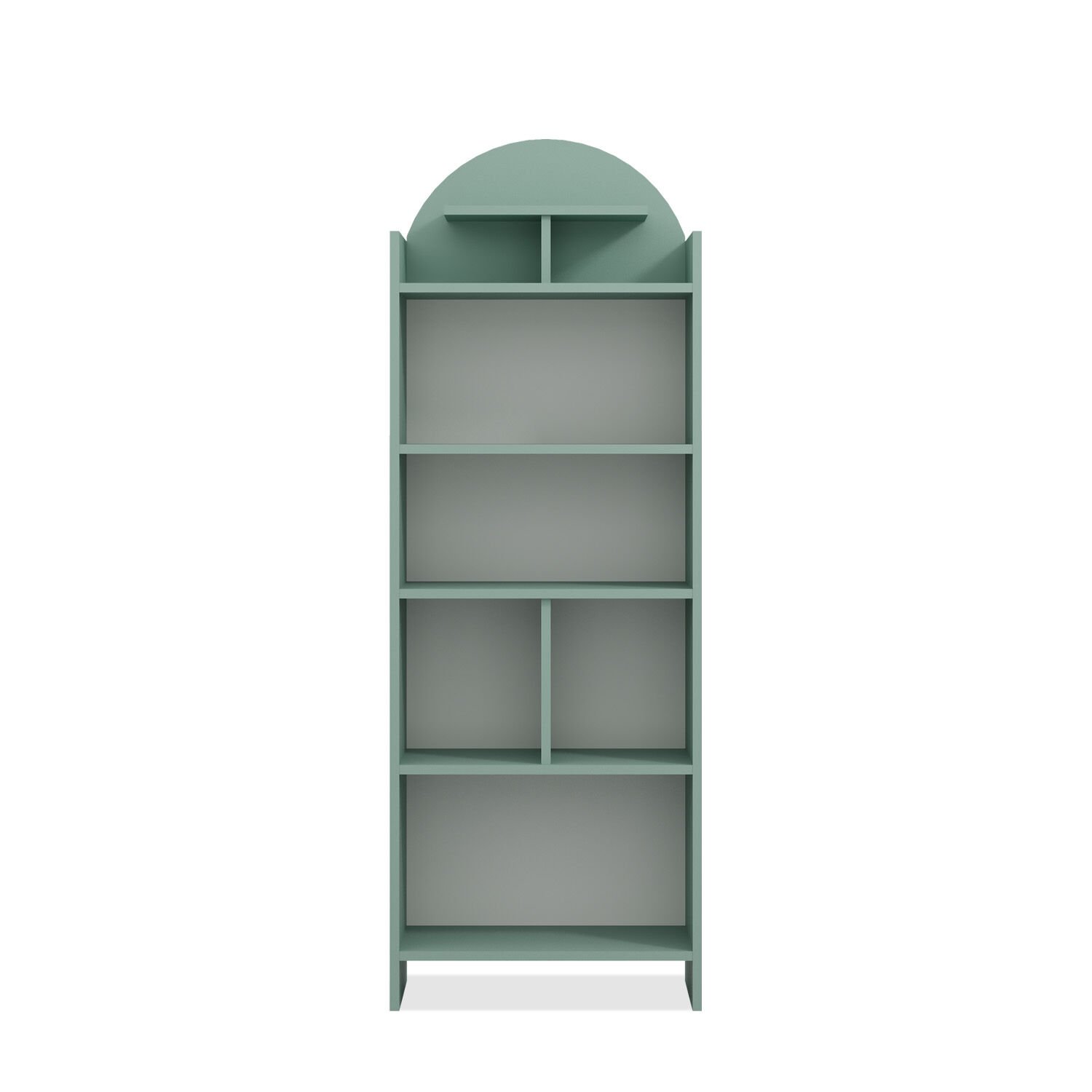 Open Bookcase Look