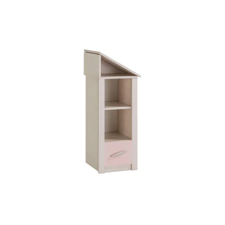 Open Bookcase Pink House – Toy Cabinet